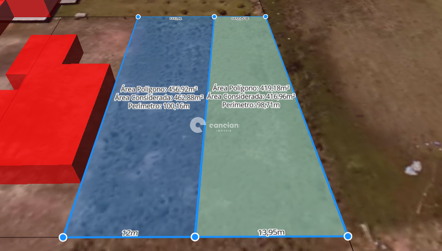 Terreno à venda no São José: 