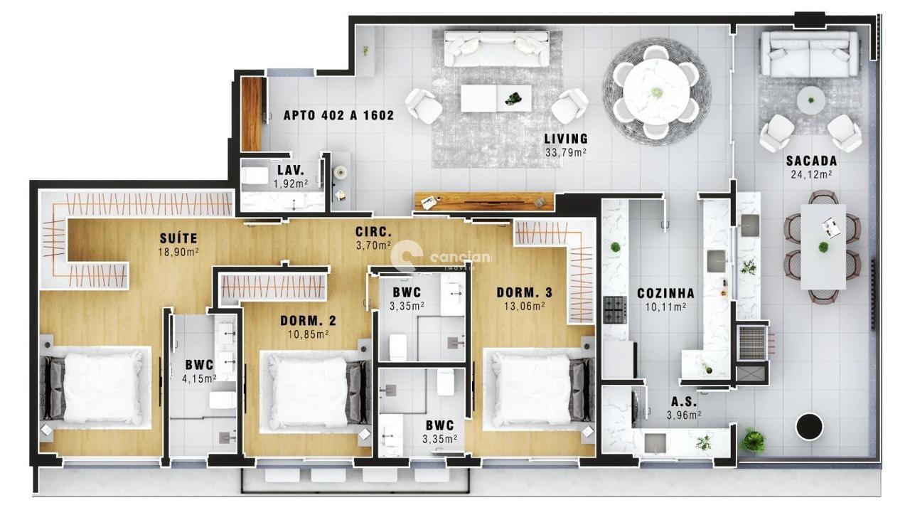 Apartamento à venda no Nossa Senhora das Dores: 