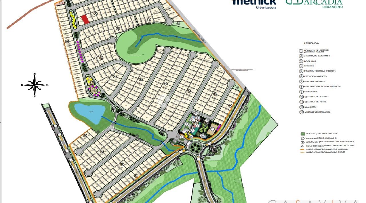 Terreno em condomínio à venda no Camobi: 