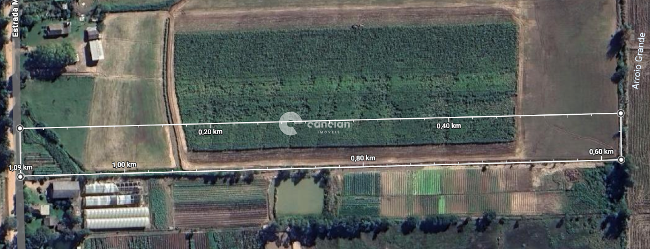 Área Rural à venda no Interior: 