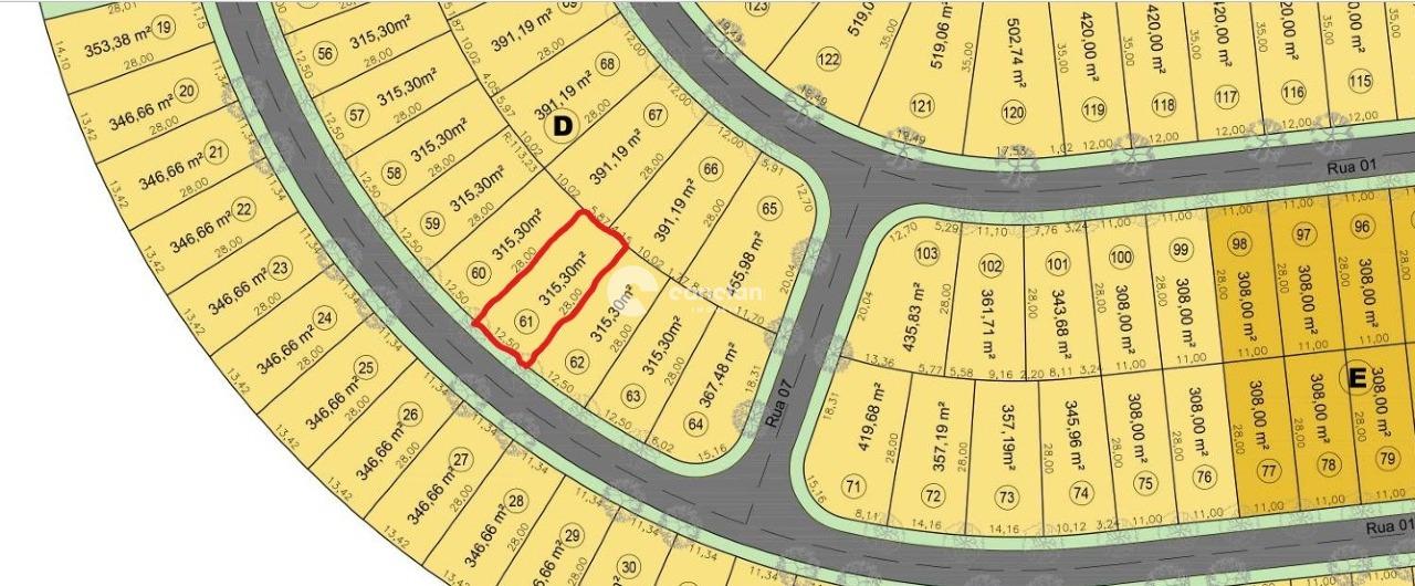 Terreno à venda no Tomazetti: 