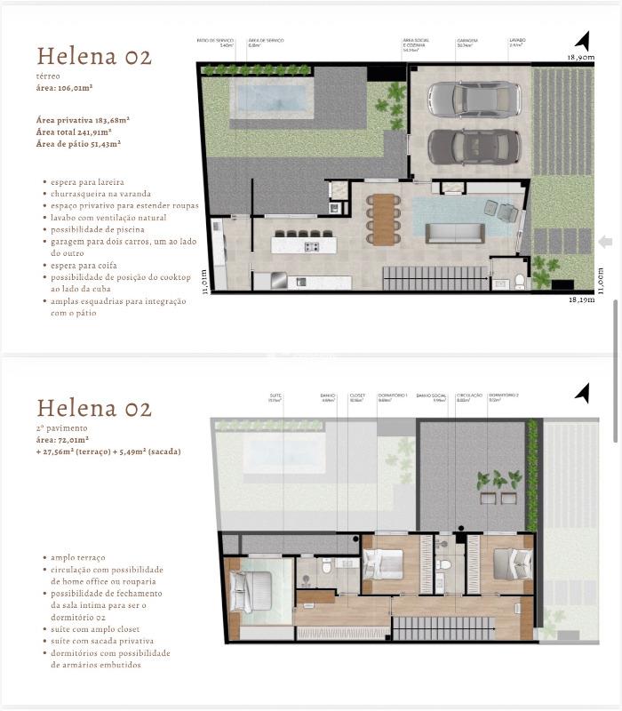 Casa de Condomínio à venda no São José: 