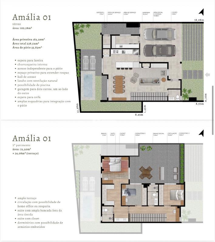 Casa de Condomínio à venda no São José: 
