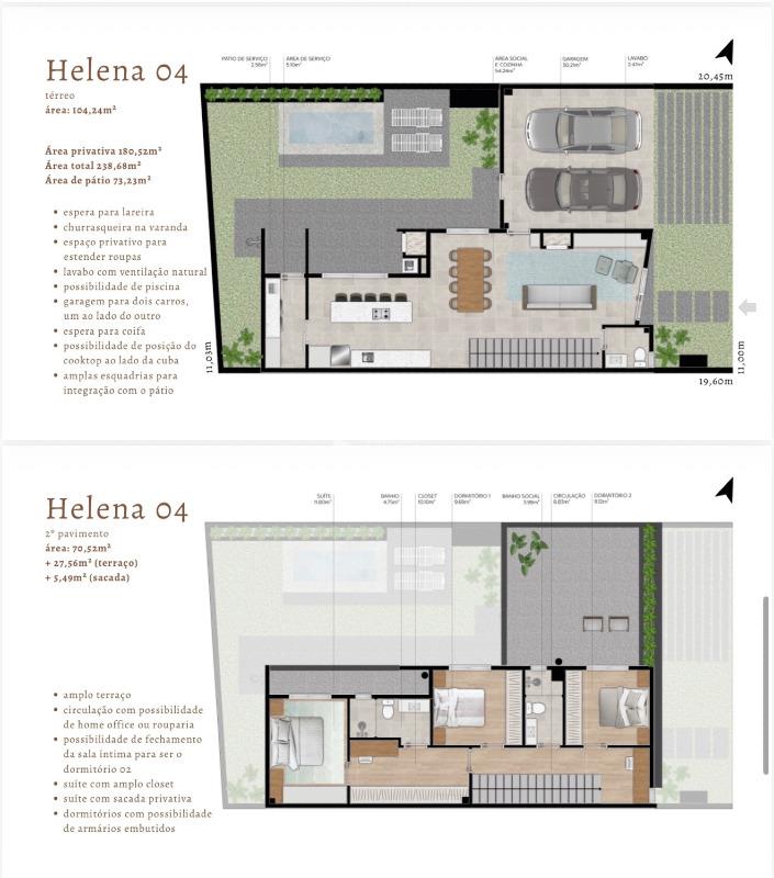 Casa de Condomínio à venda no São José: 