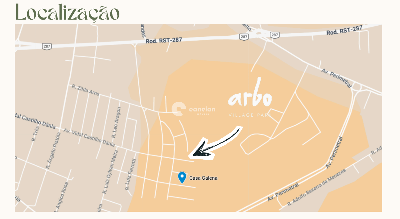 Casa à venda no Camobi: 