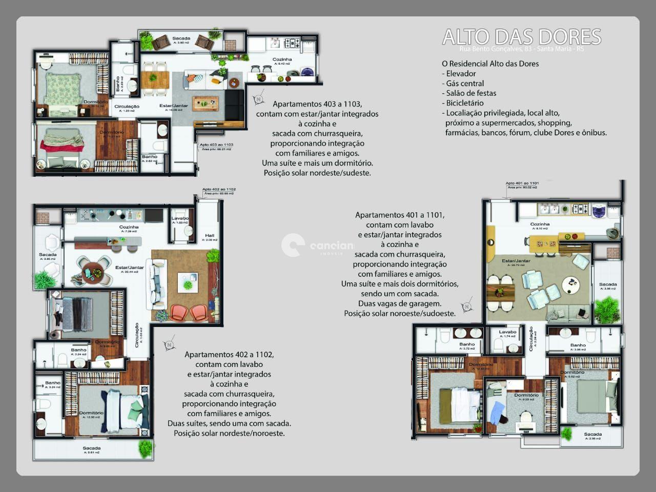 Apartamento para aluguel no Nossa Senhora das Dores: 