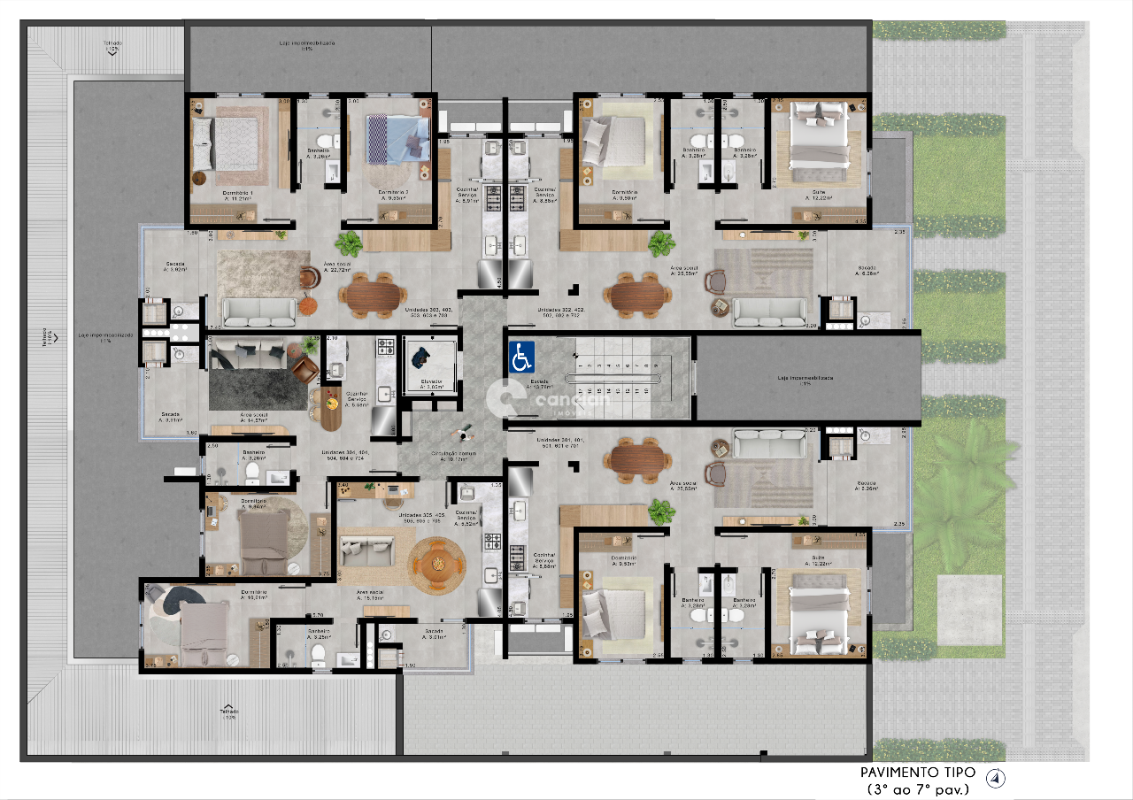 Apartamento à venda no Camobi: 