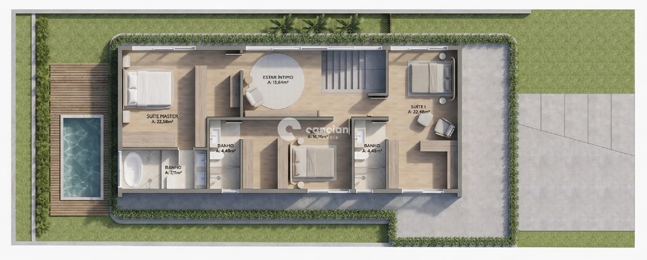 Casa de Condomínio à venda no Tomazetti: 