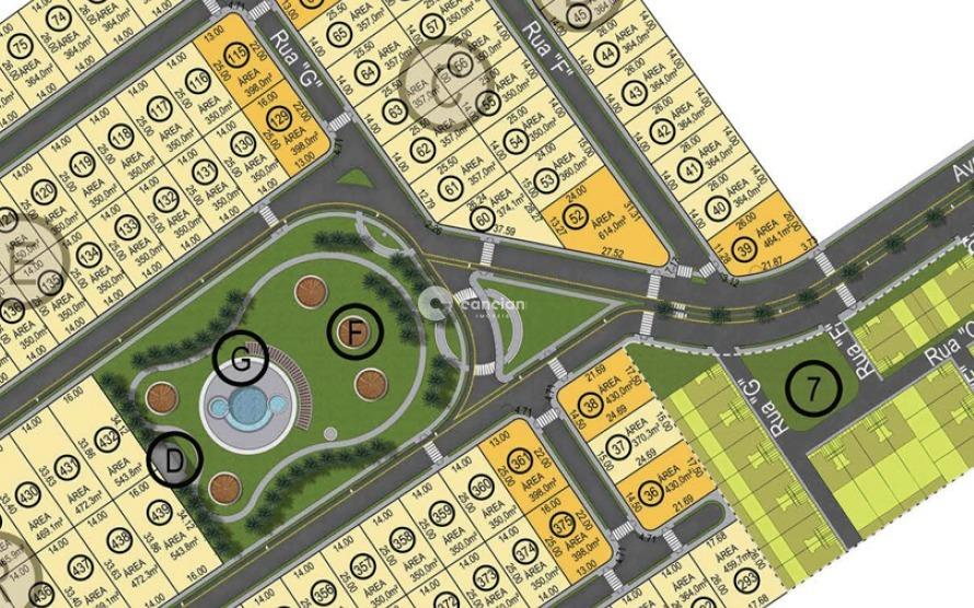 Terreno à venda no Camobi: 