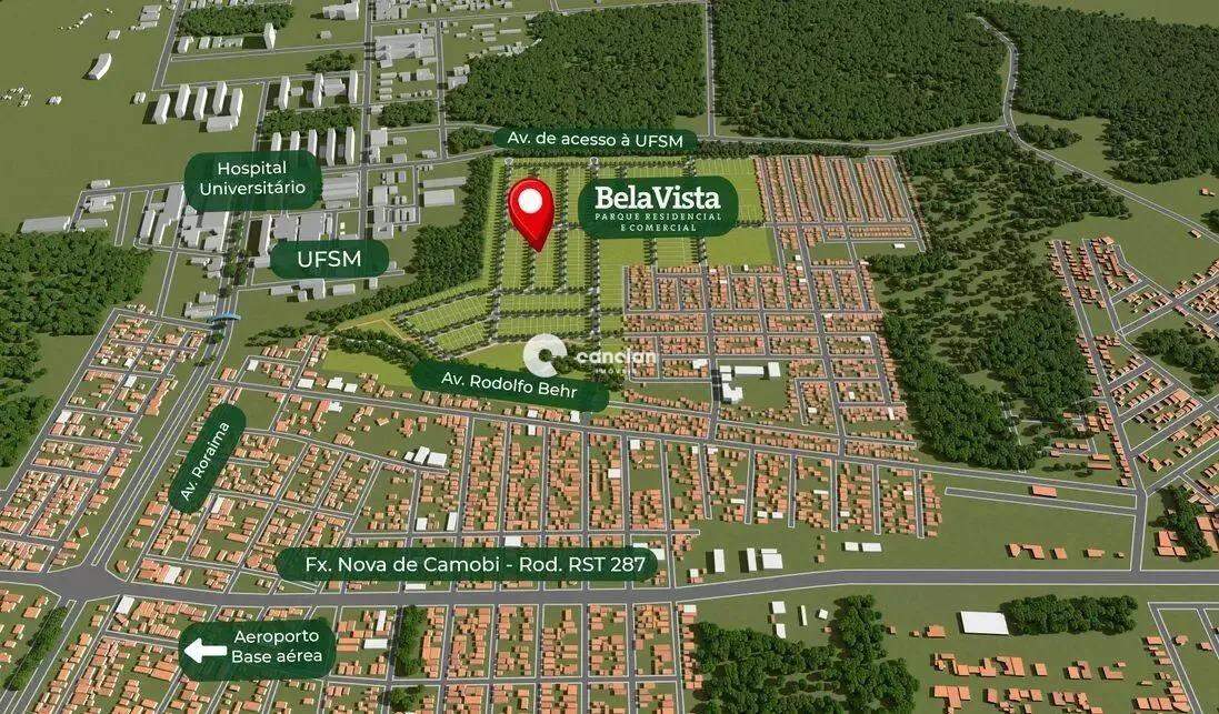 Terreno à venda no Camobi: 