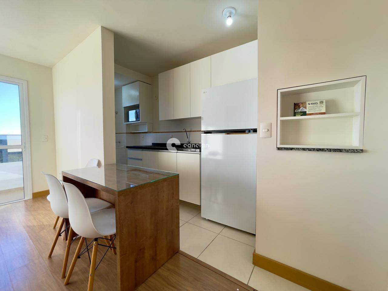 Apartamento para aluguel no Centro: 