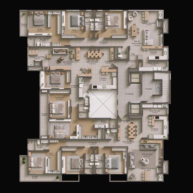 Apartamento à venda no Nossa Senhora de Lourdes: 