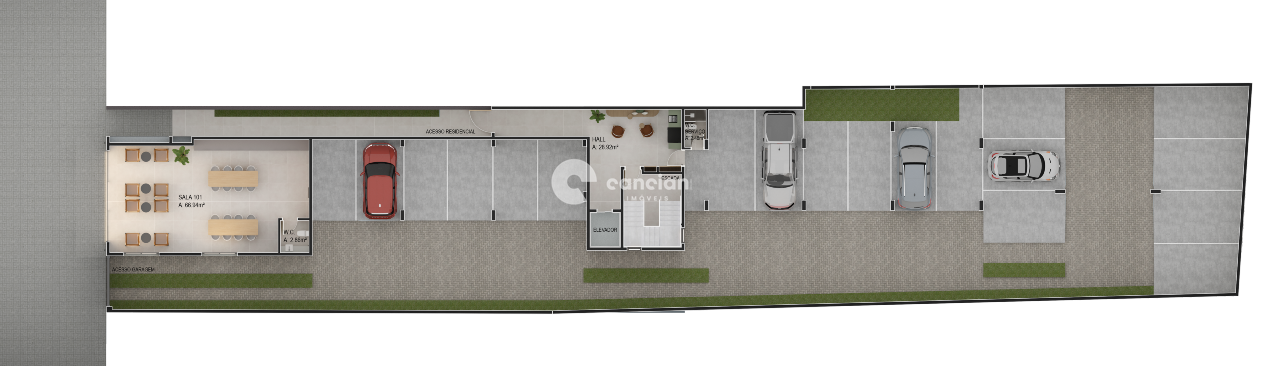 Apartamento à venda no Camobi: 