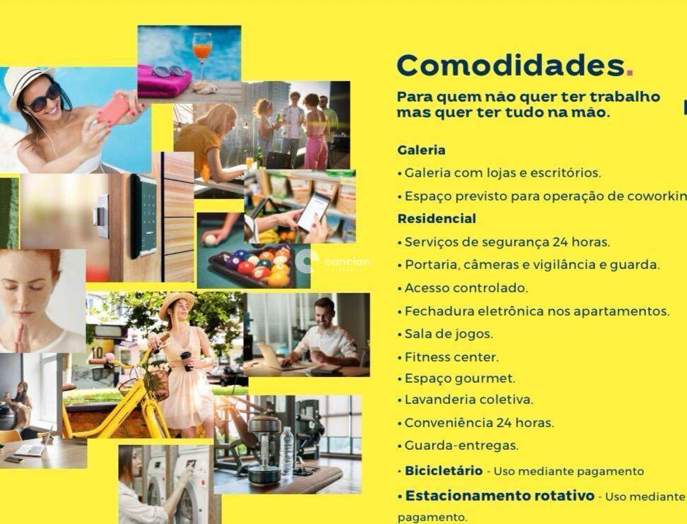 Studio à venda no Centro: 