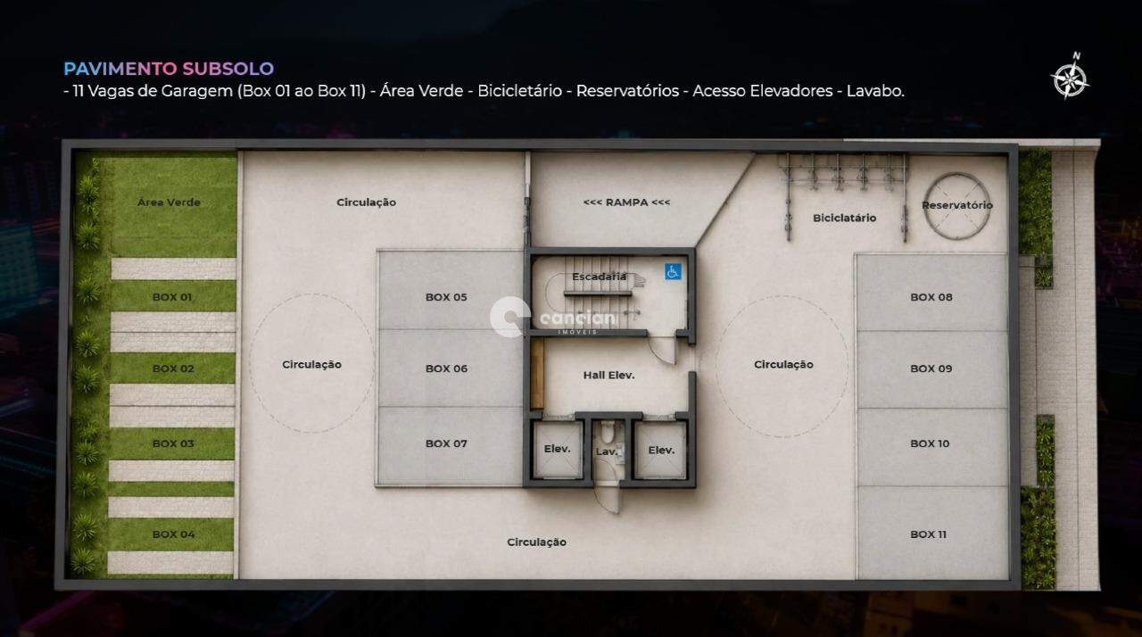 Apartamento à venda no Centro: 