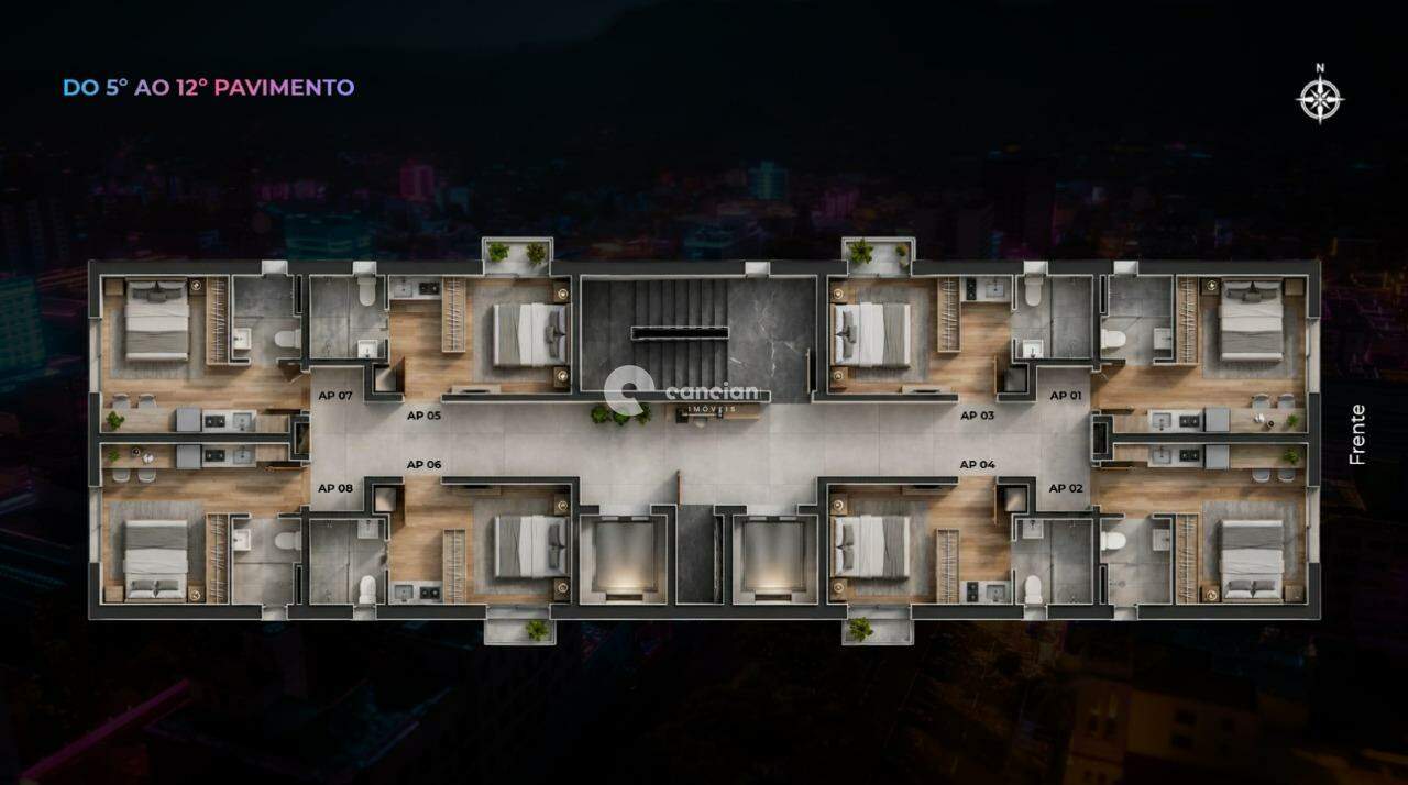 Apartamento à venda no Centro: 