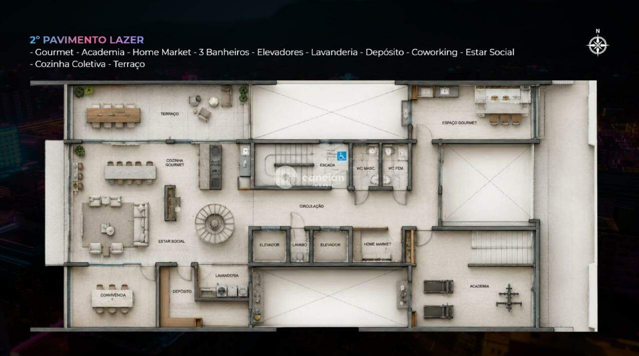 Apartamento à venda no Centro: 