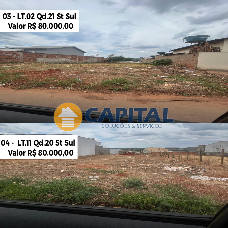 Lote à venda no Setor Sul: 