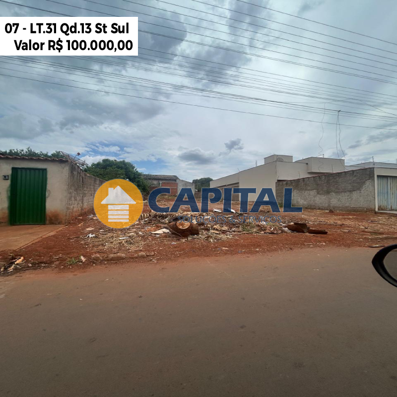 Lote à venda no Setor Sul: 