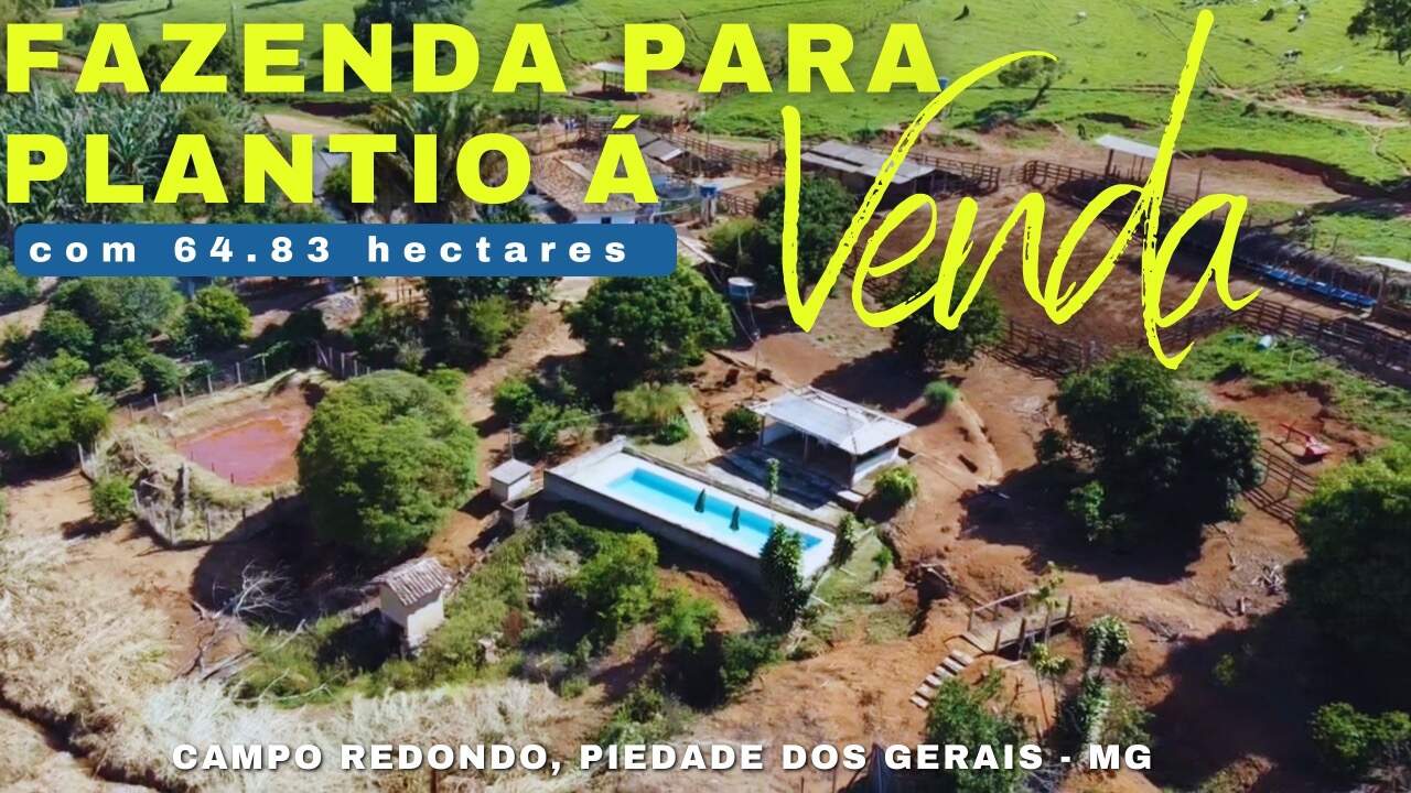 Fazenda à venda no Campo Redondo: 