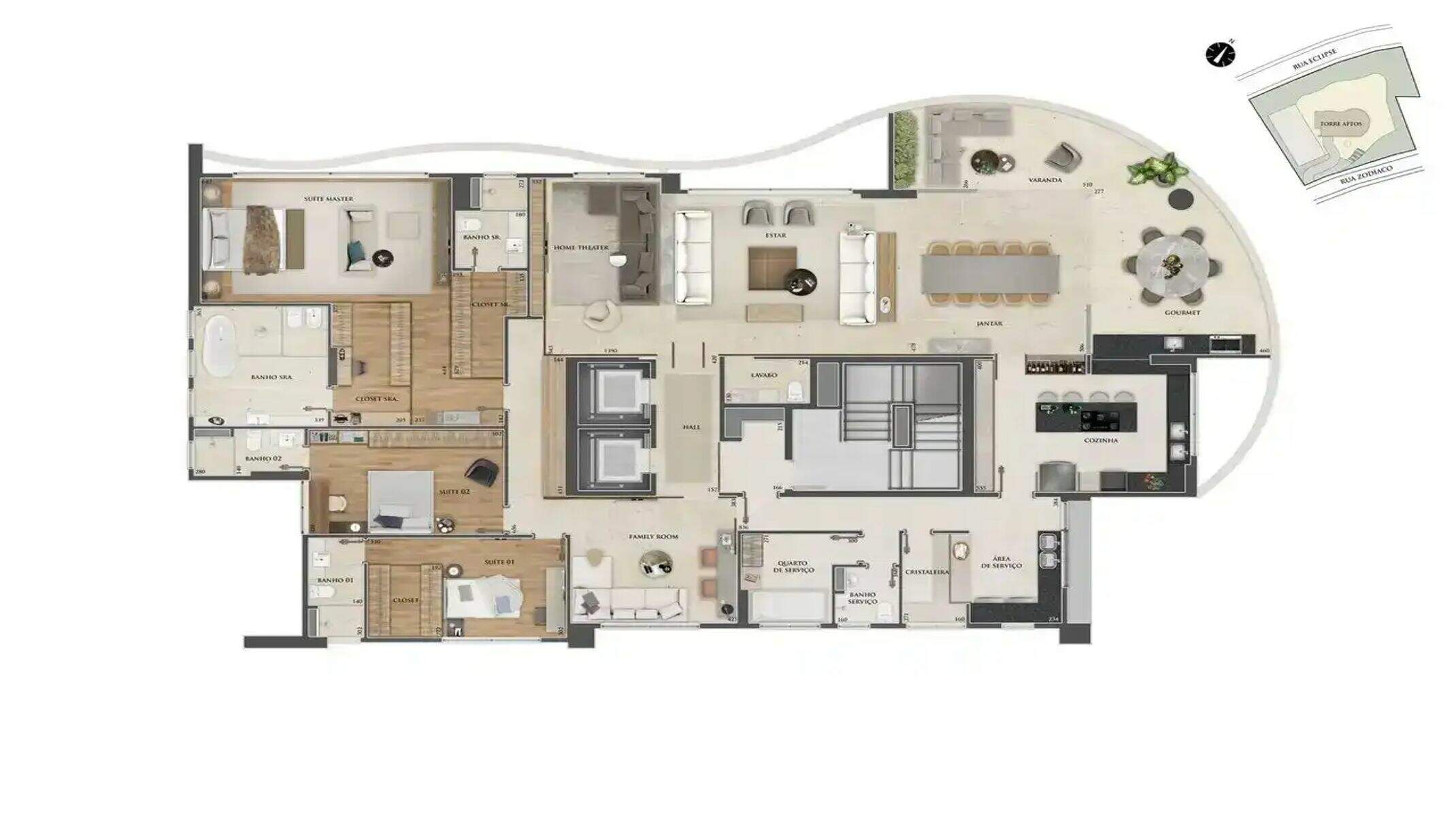 Apartamento, 4 quartos, 323 m² - Foto 10