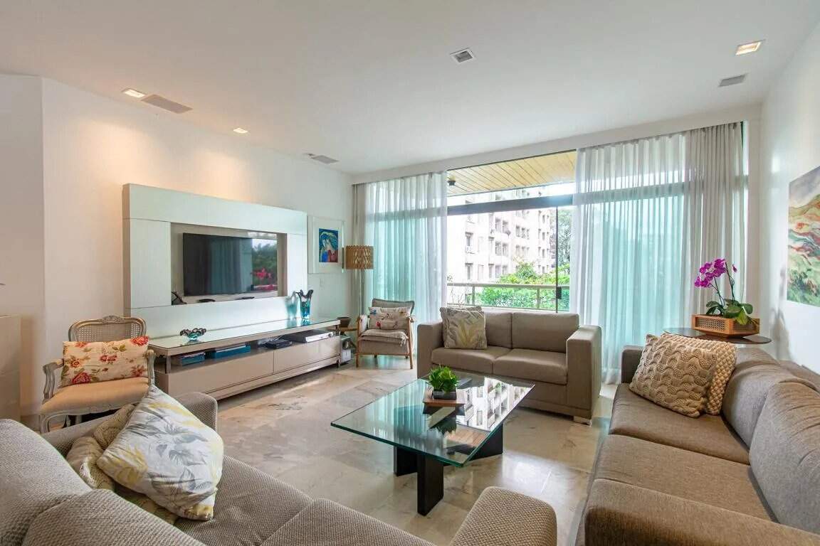 Apartamento com 4 quartos à venda no bairro Serra em Belo Horizonte