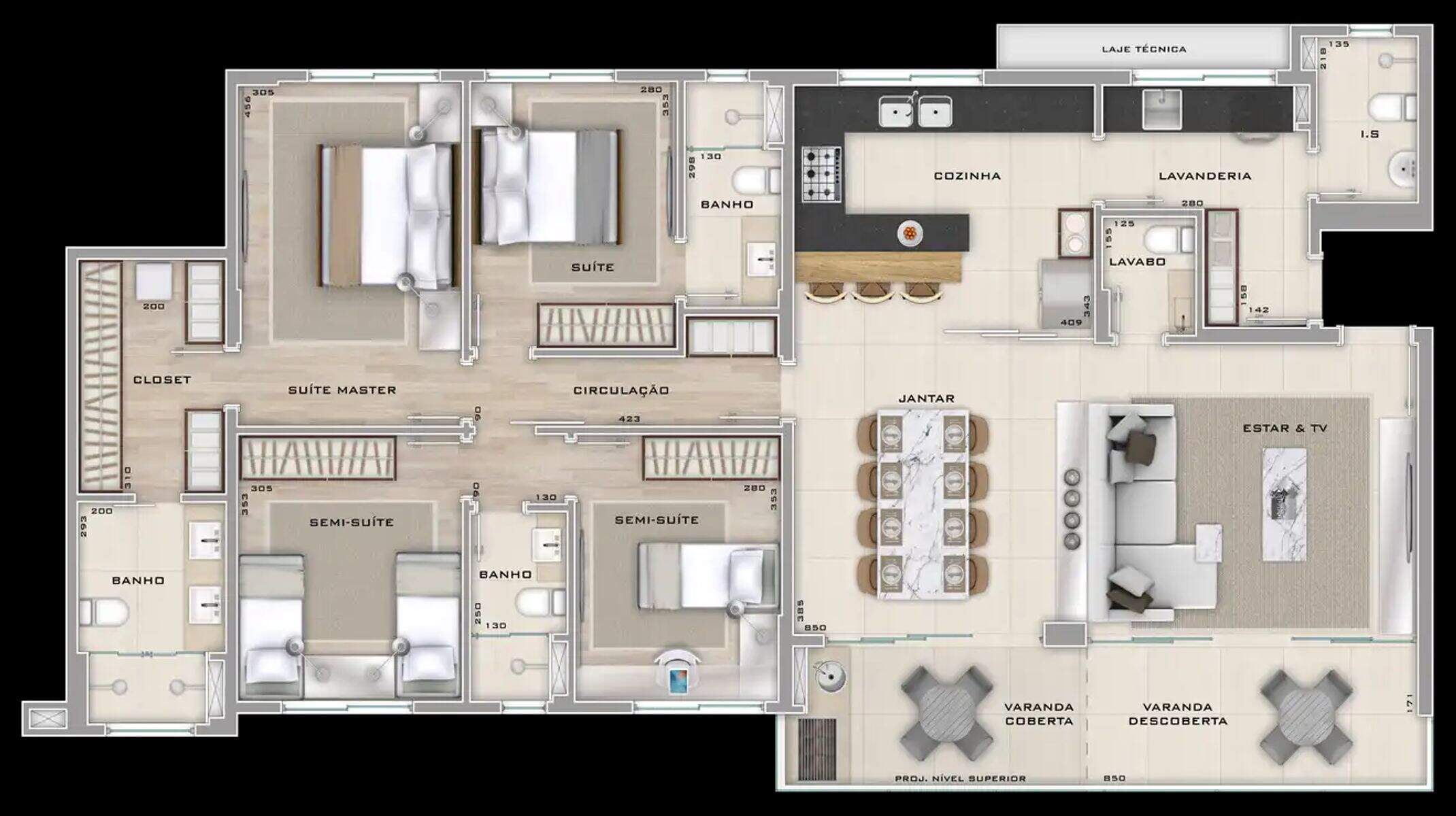 Apartamento, 4 quartos, 139 m² - Foto 16