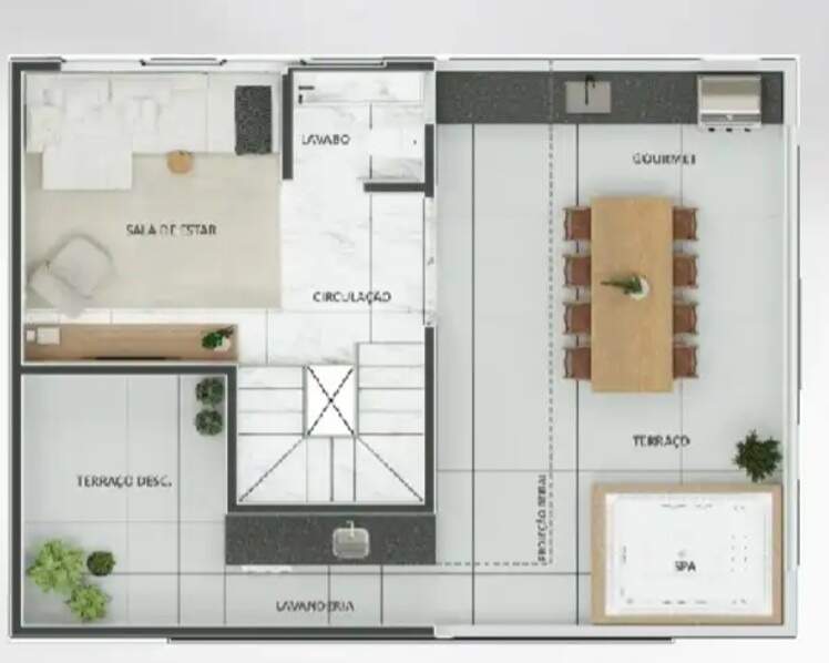 Cobertura, 2 quartos, 125 m² - Foto 2