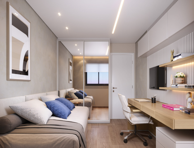 Apartamento, 1 quarto, 28 m² - Foto 3