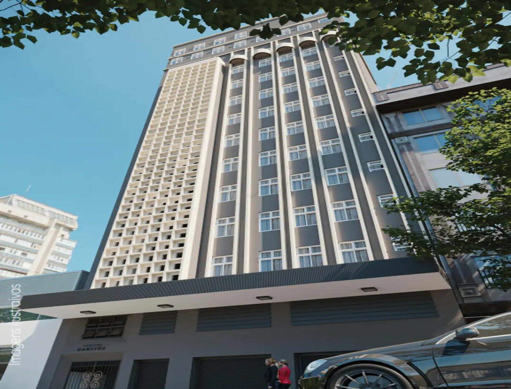 Apartamento com 2 quartos à venda no bairro Centro em Belo Horizonte