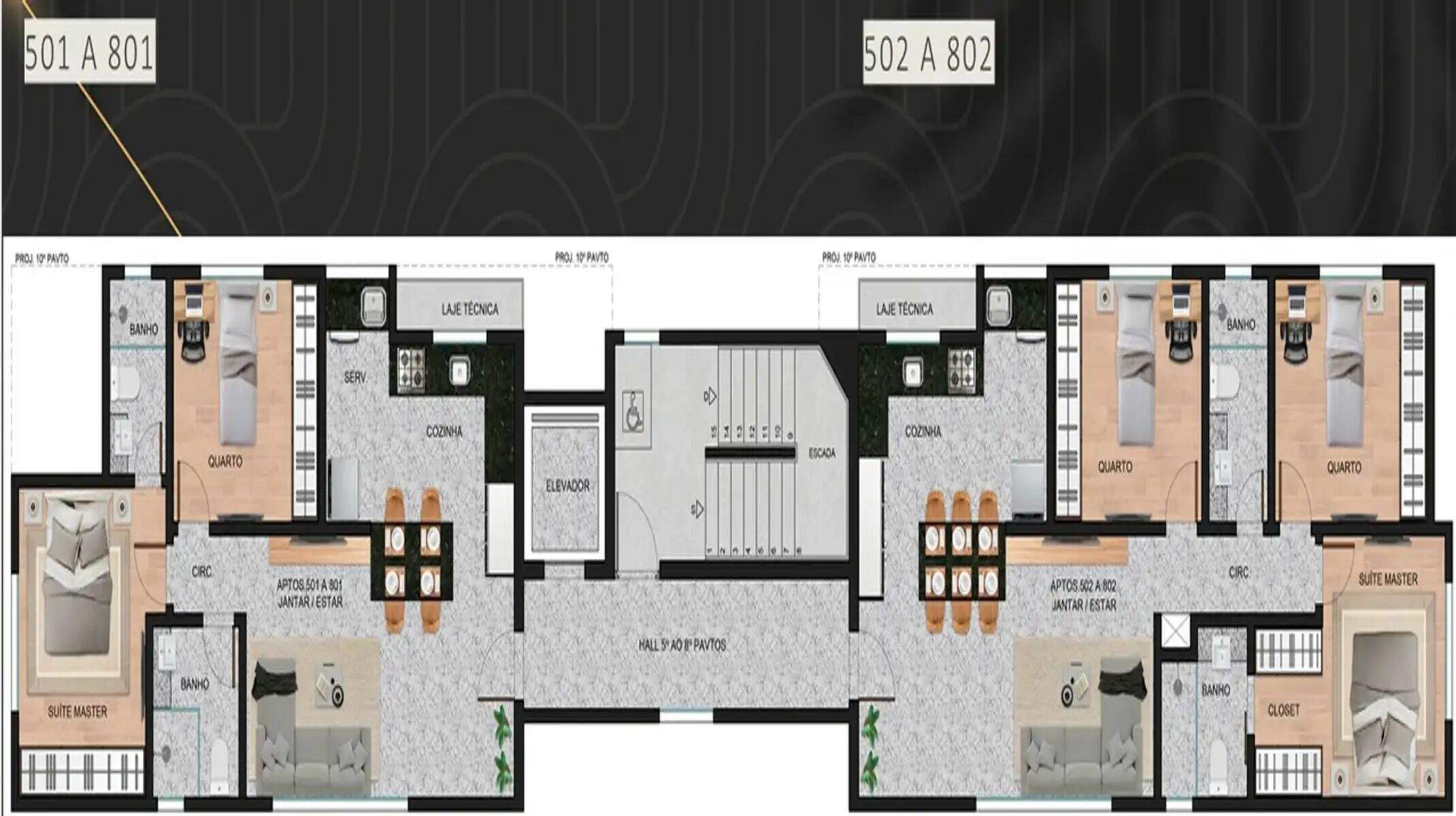 Cobertura, 2 quartos, 109 m² - Foto 2