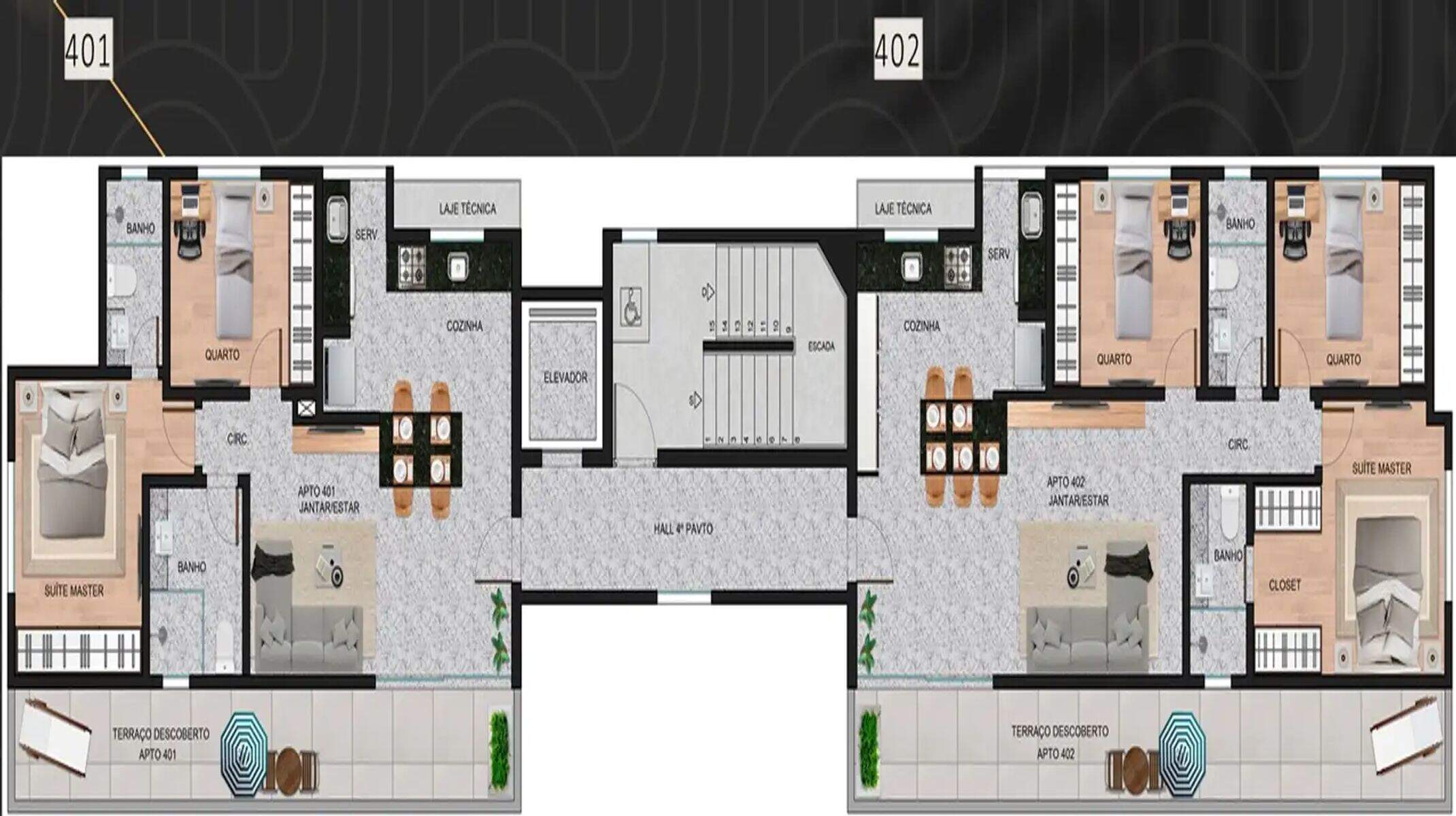 Cobertura, 2 quartos, 109 m² - Foto 5