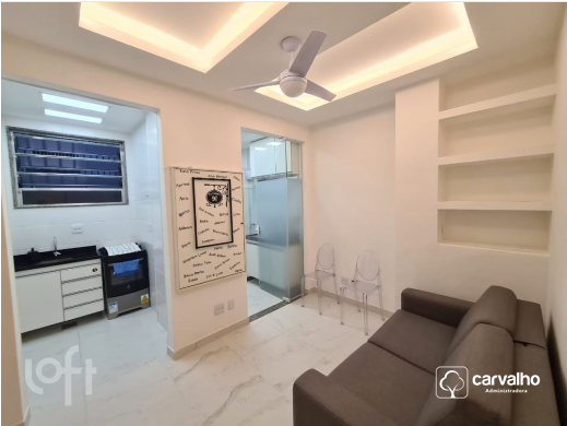 Apartamento à venda Copacabana com 48 m² , 1 quarto .: 
