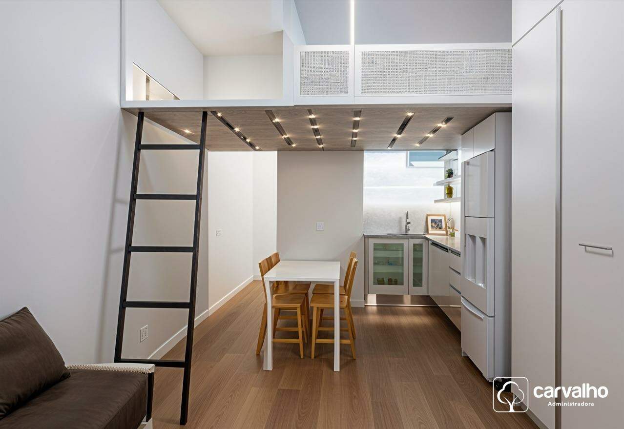 Apartamento à venda Copacabana com 21 m² , 1 quarto .: Projeto Carvalho IA