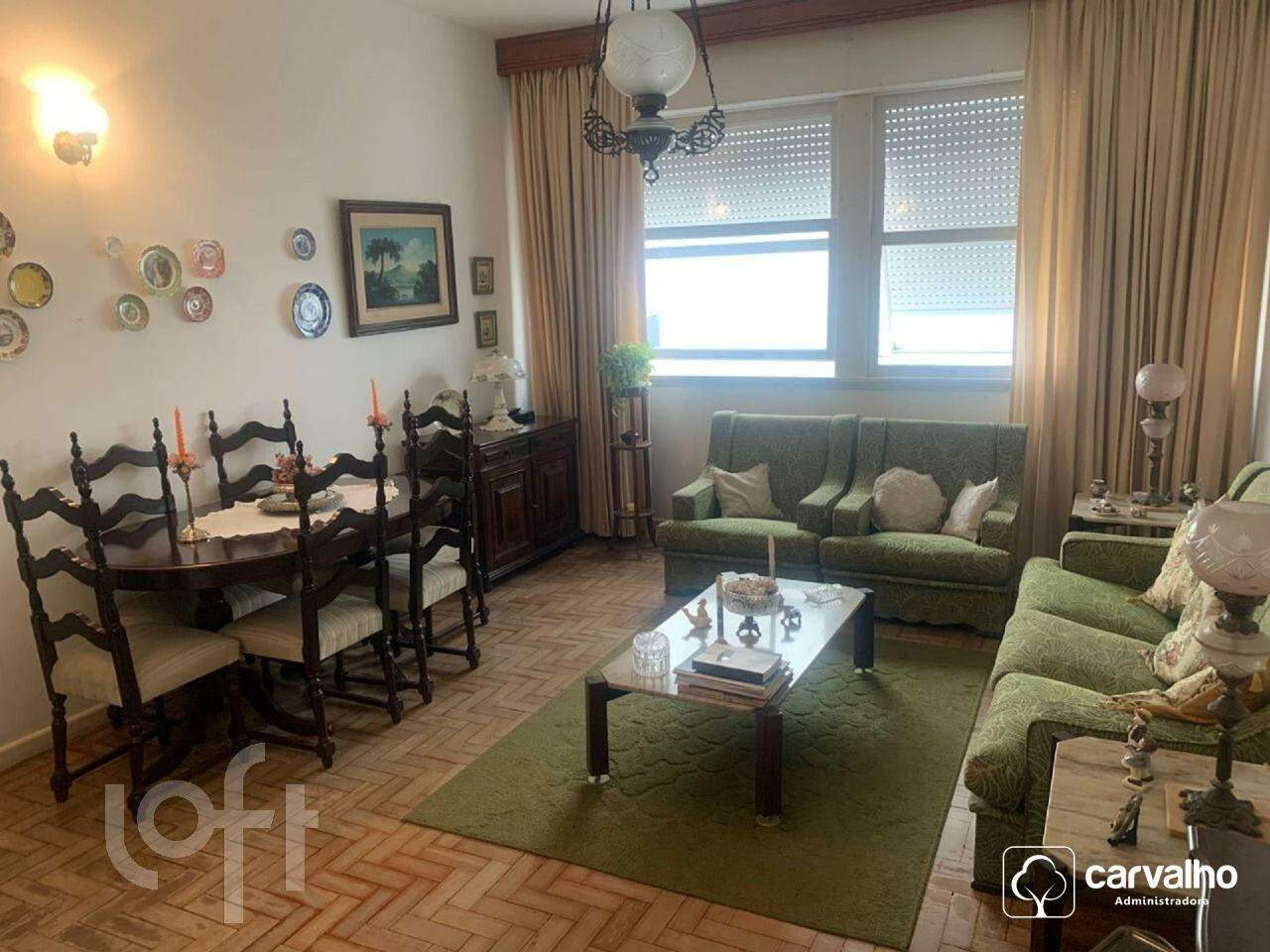 Apartamento à venda Leblon com 118 m² , 3 quartos 1 suíte 1 vaga.: