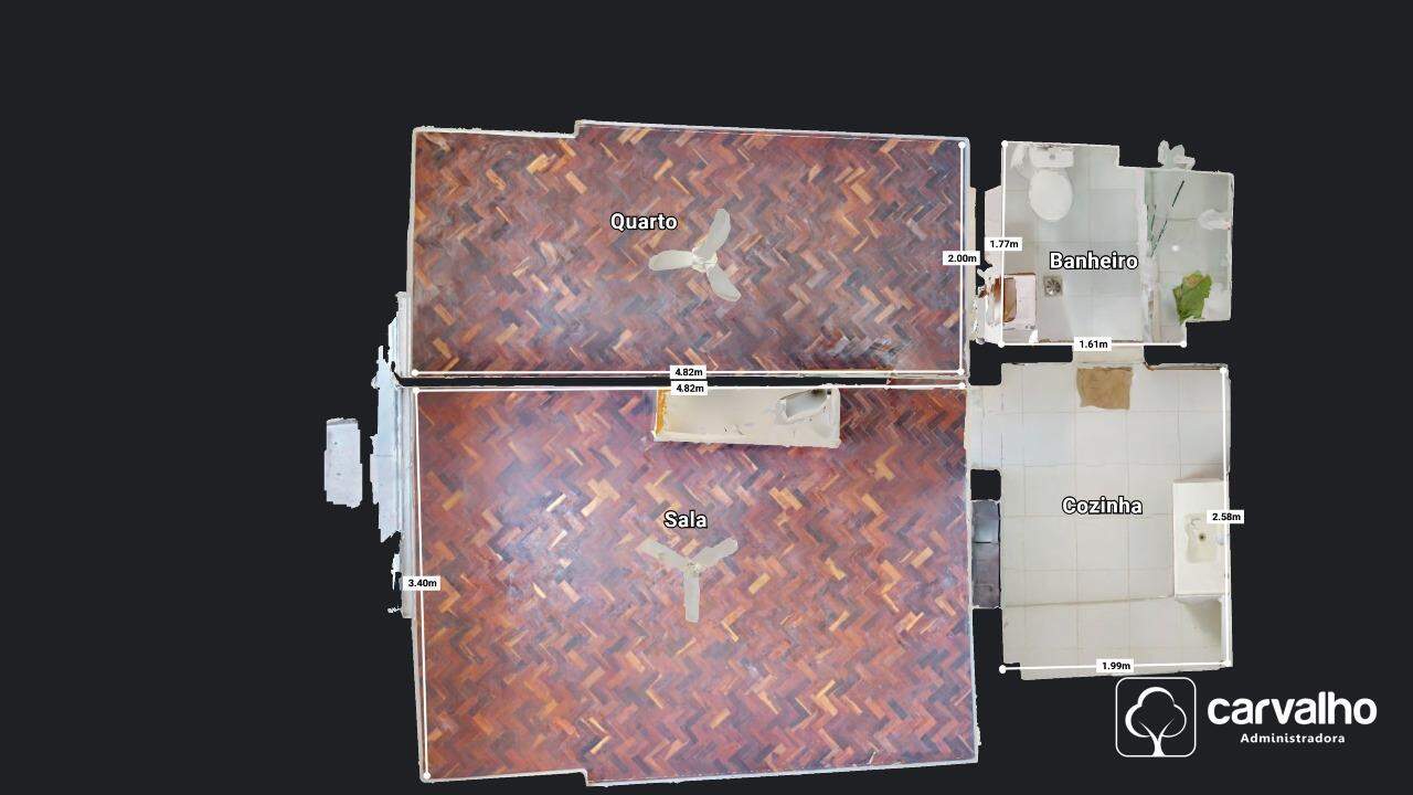 Apartamento à venda Copacabana com 42 m² , 1 quarto .: