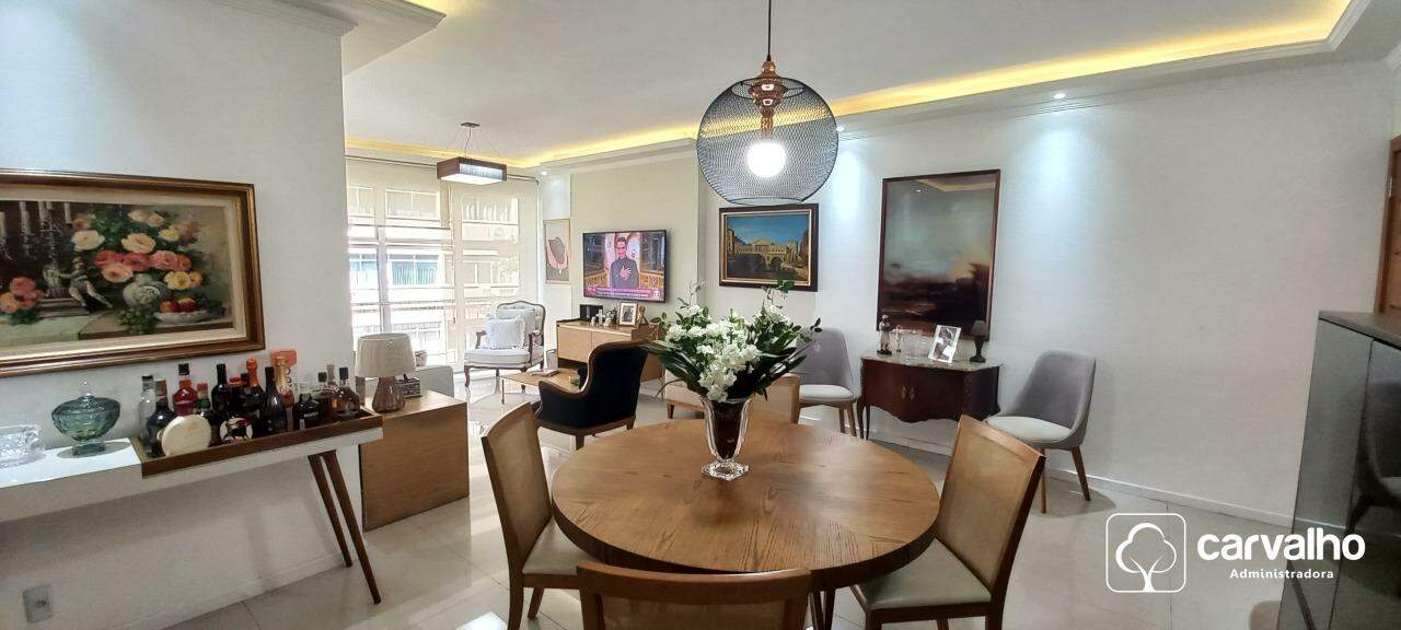 Apartamento à venda Copacabana com 123 m² , 3 quartos 1 suíte 1 vaga.: 