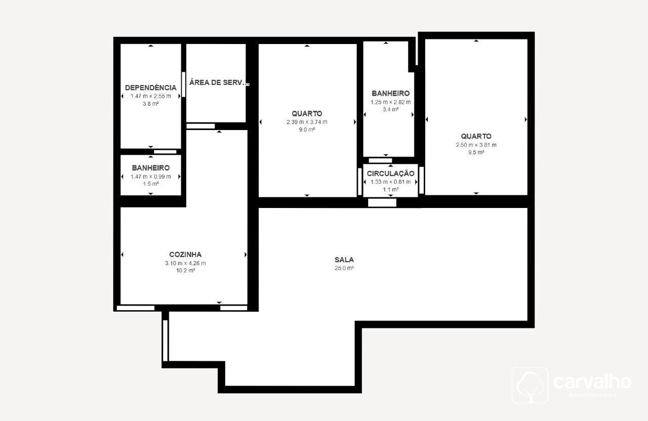 Apartamento à venda Vila Isabel com 74 m² , 2 quartos 1 vaga.: