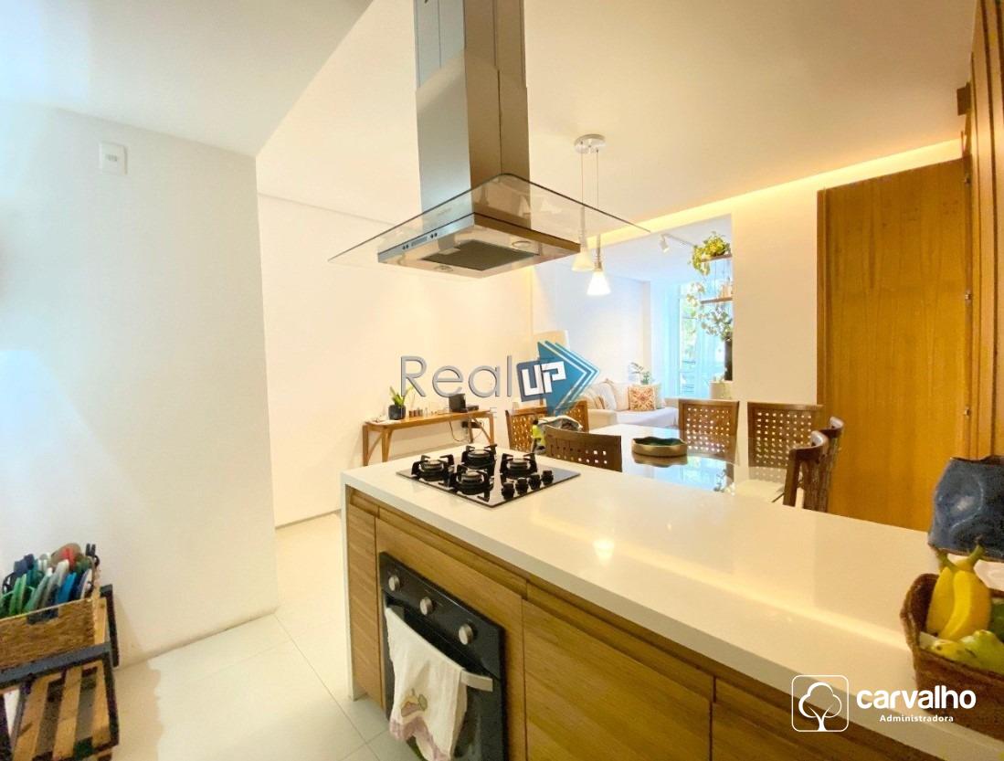 Apartamento à venda Leblon com 77 m² , 3 quartos 1 suíte 1 vaga.: 