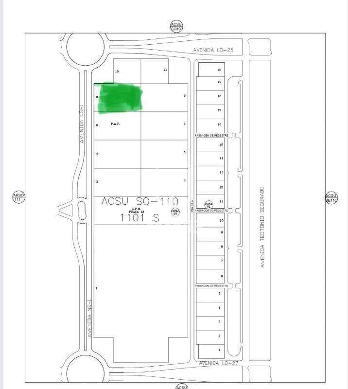 Lote em Plano Diretor Sul · Palmas