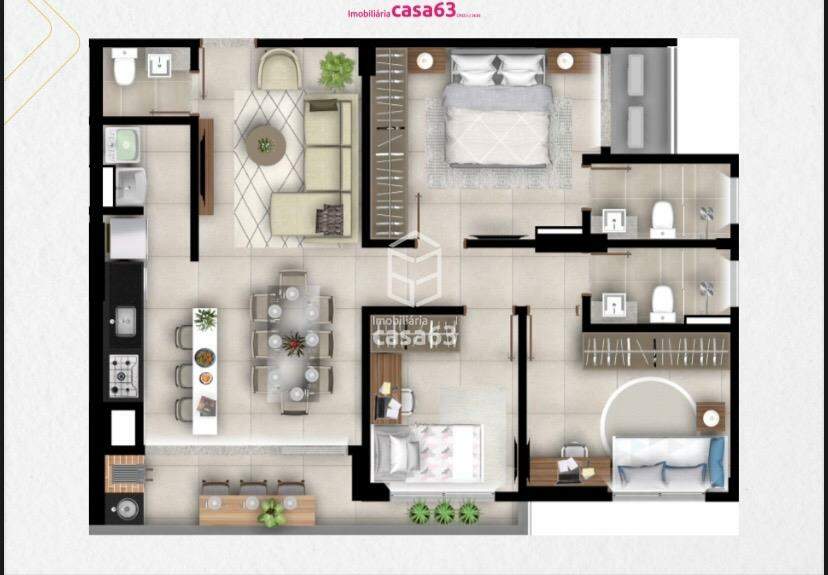 Foto 2 — ÁGIO APARTAMENTO - LUX DESIGN CESAMAR