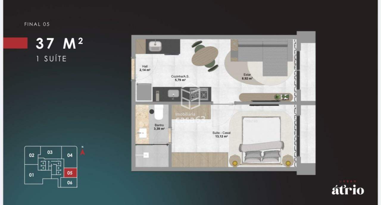 Foto 2 — Apartamento - Residencial Urban