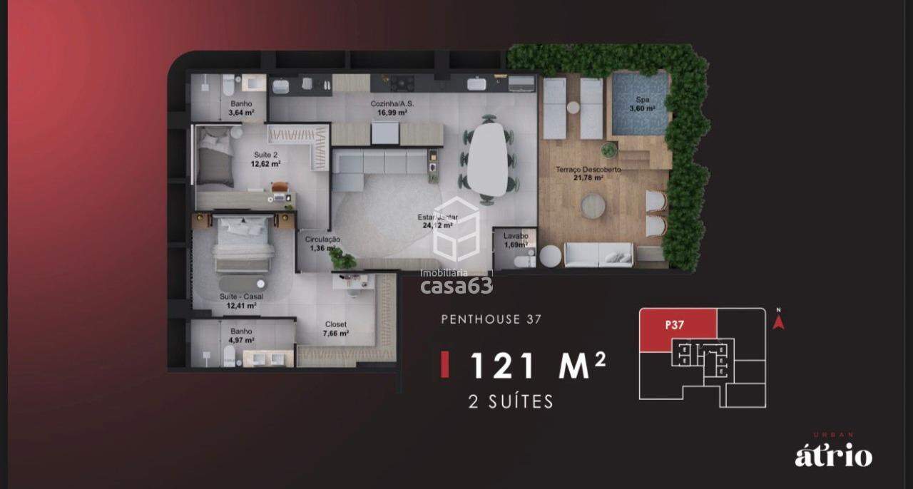 Foto 2 — AGIO - APARTAMENTO- URBAN PALMAS