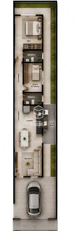 Foto 2 — Casa 2/4 – Entrega em Setembro na 1205 sul