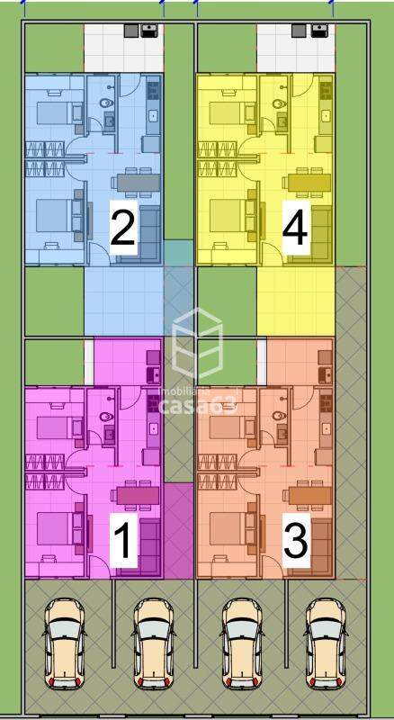 Foto 3 — Casa geminada à venda, 1 vaga, Plano Diretor Expansão Sul - Palmas/TO
