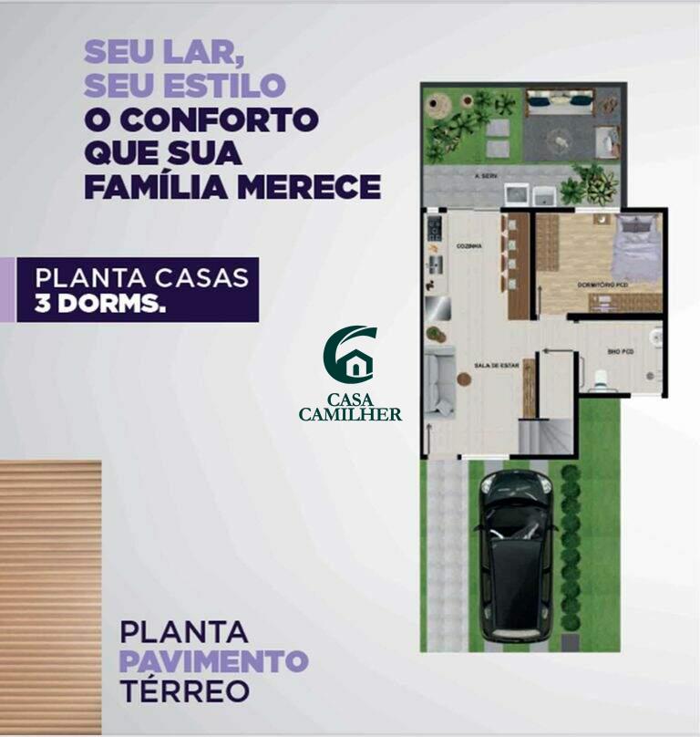 Casa à venda no Vila Nossa Senhora Auxiliadora: 