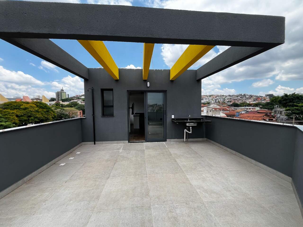 Cobertura para aluguel no Átila De Paiva: Cobertura para aluguel - Átila De Paiva, 1 quarto - Belo Horizonte