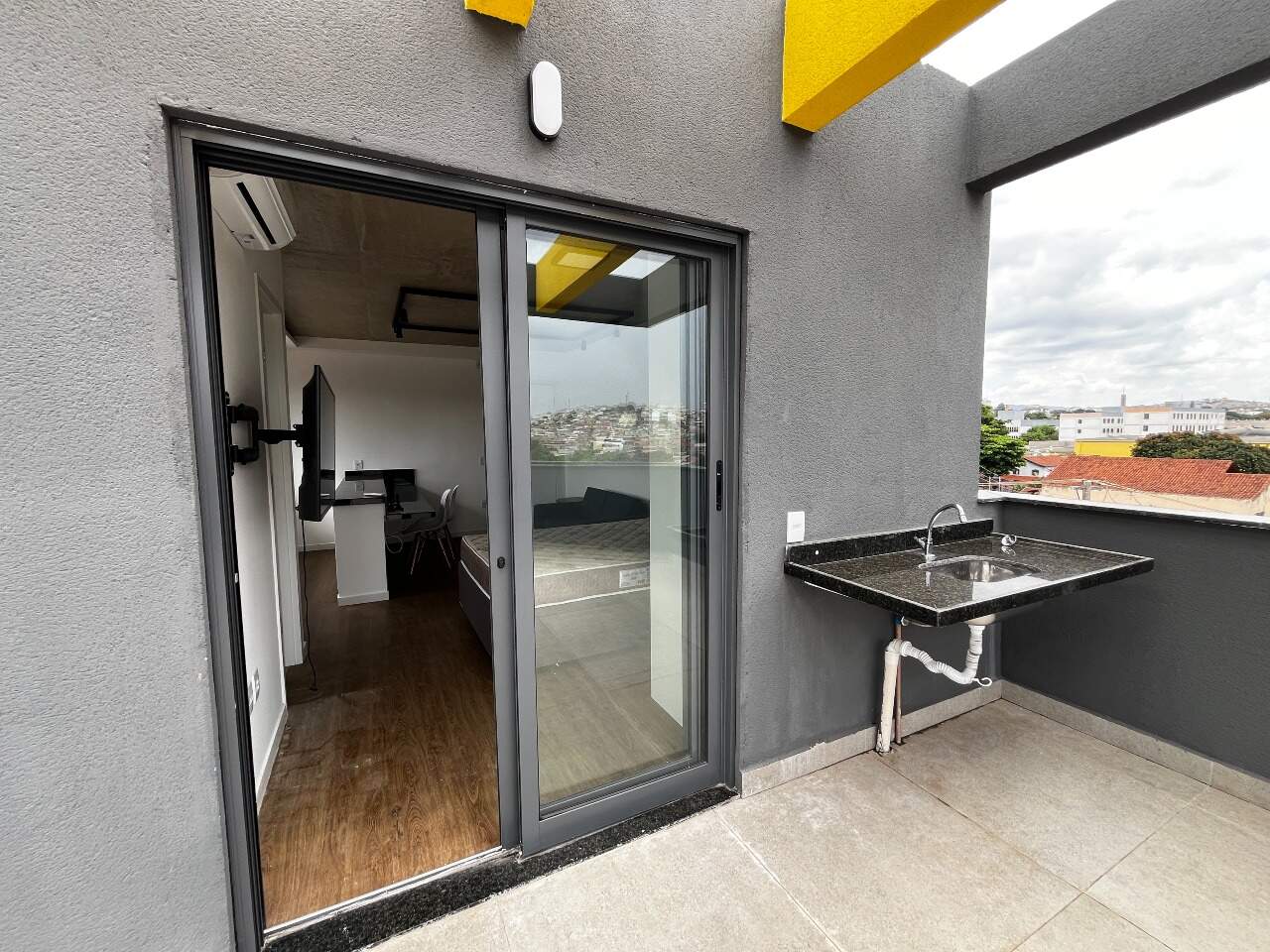 Cobertura para aluguel no Átila De Paiva: Cobertura para aluguel - Átila De Paiva, 1 quarto - Belo Horizonte