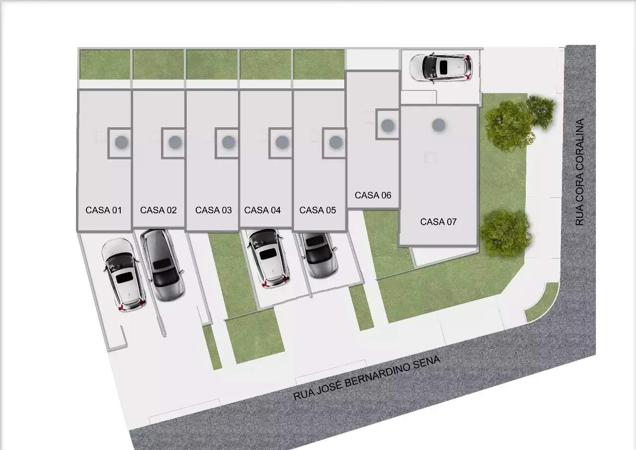 Casa Geminada à venda no Santa Helena: Casa Geminada à venda - Santa Helena, 2 até 3 quartos - Belo Horizonte