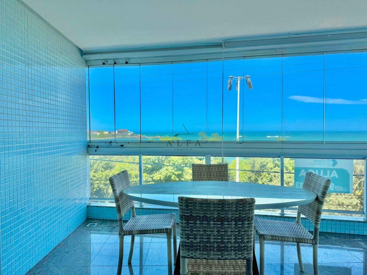 Apartamento para aluguel no ENSEADA AZUL: APARTAMENTO FRENTE MAR PARA LOCAÇÃO TEMPORADA NA ENSEADA AZUL, GUARAPARI - ES